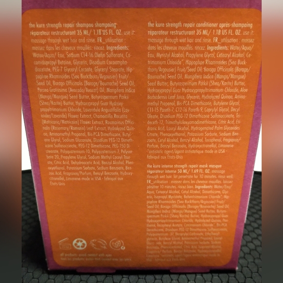 NEW Amika The Kure Strength Repair Trial Set - Picture 4 of 4